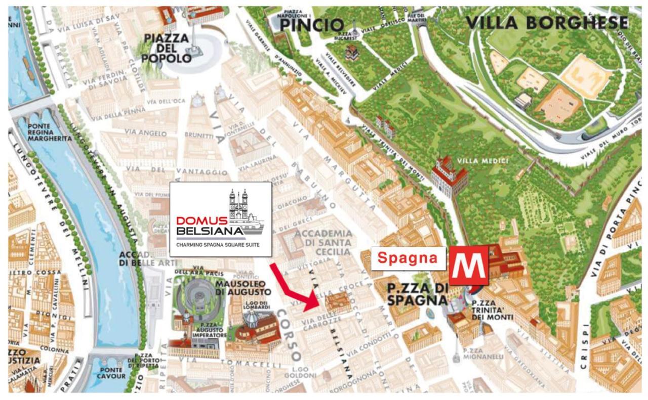 Domus Belsiana Apartment Rome Luaran gambar